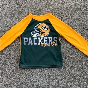 Green Bay packers long sleeve apparel shirt 2T